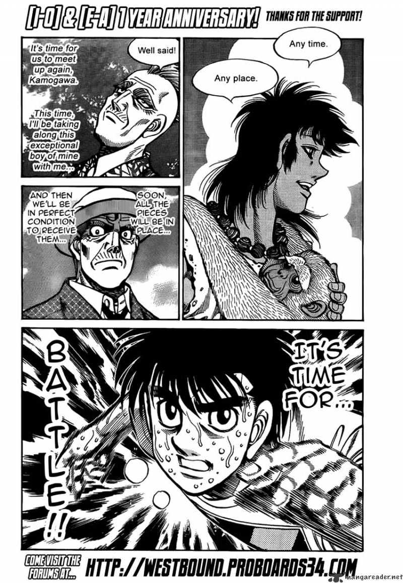 Hajime no Ippo: Fighting Spirit, Chapter 860 image 18